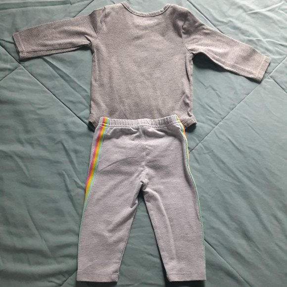 Baby Girl Clothes Lot Of Six Size 6-9 Months Minnie Mouse/Easter Bunny - Picture 3 of 16